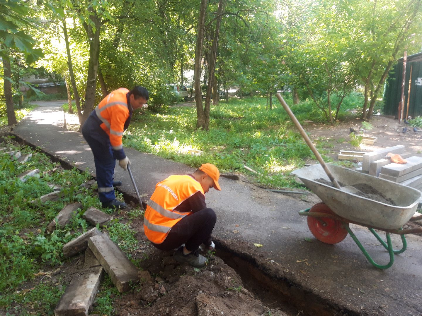 двор, доброе дело,