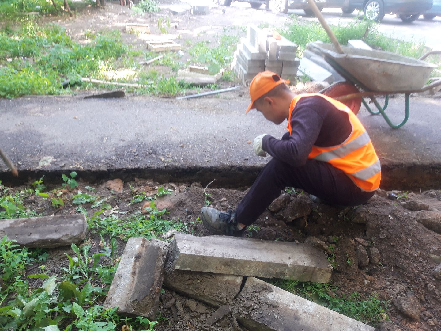 двор, доброе дело,