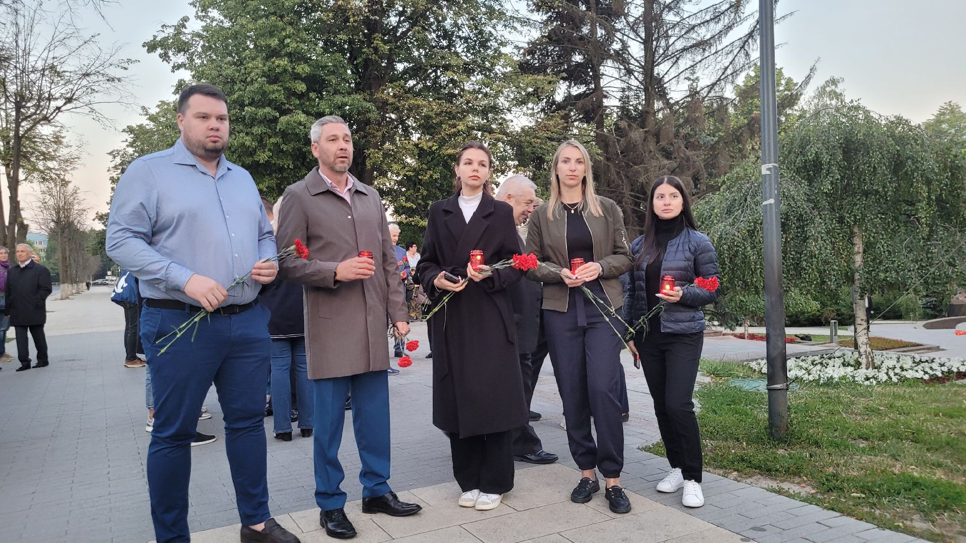 день памяти; 22 июня; возложение; видное; вечный огонь