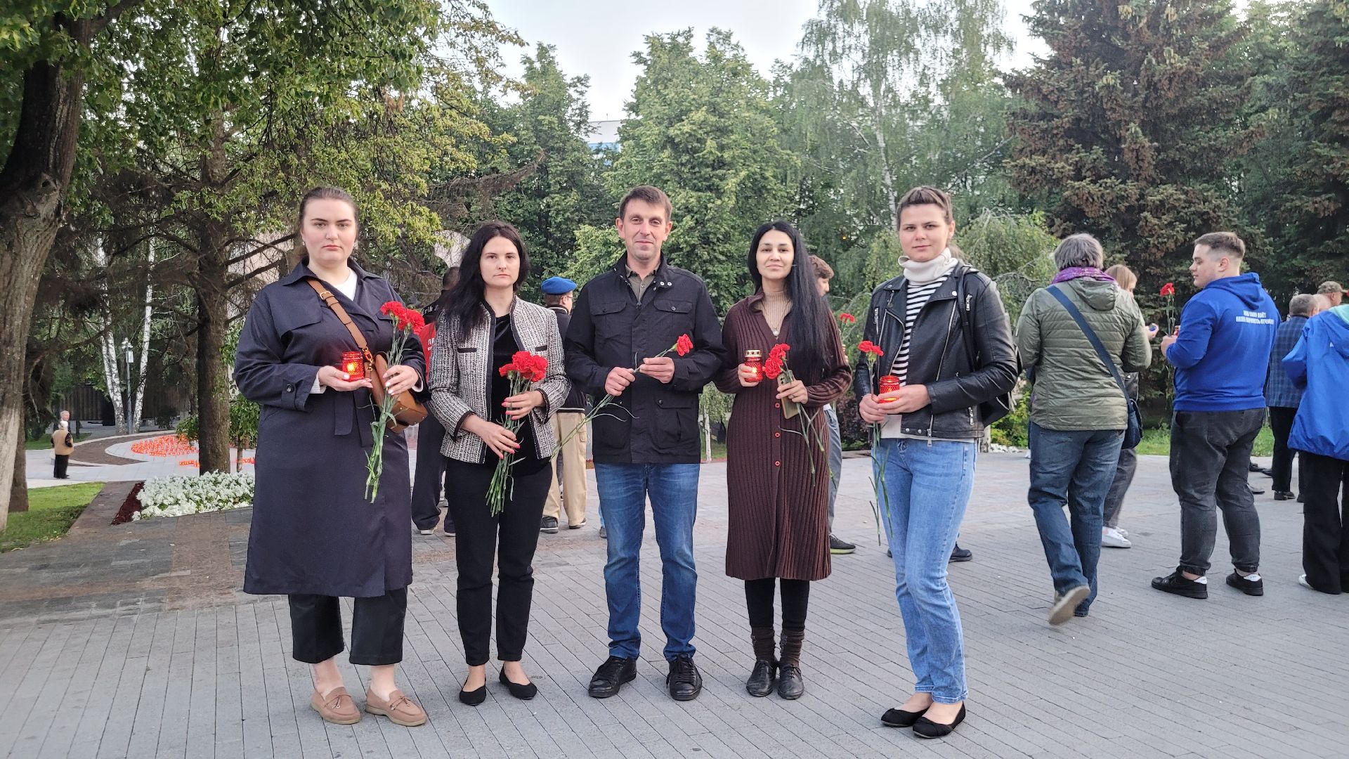 день памяти; 22 июня; возложение; видное; вечный огонь