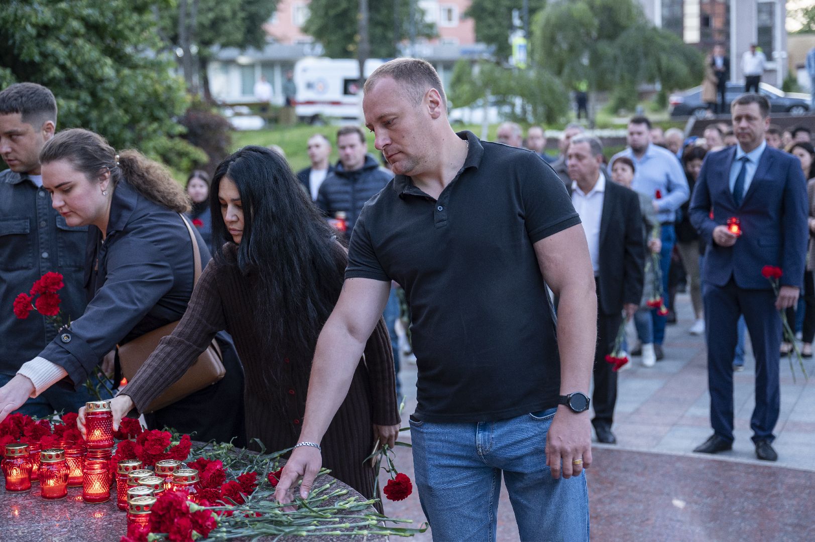 день памяти; 22 июня; возложение; видное; вечный огонь