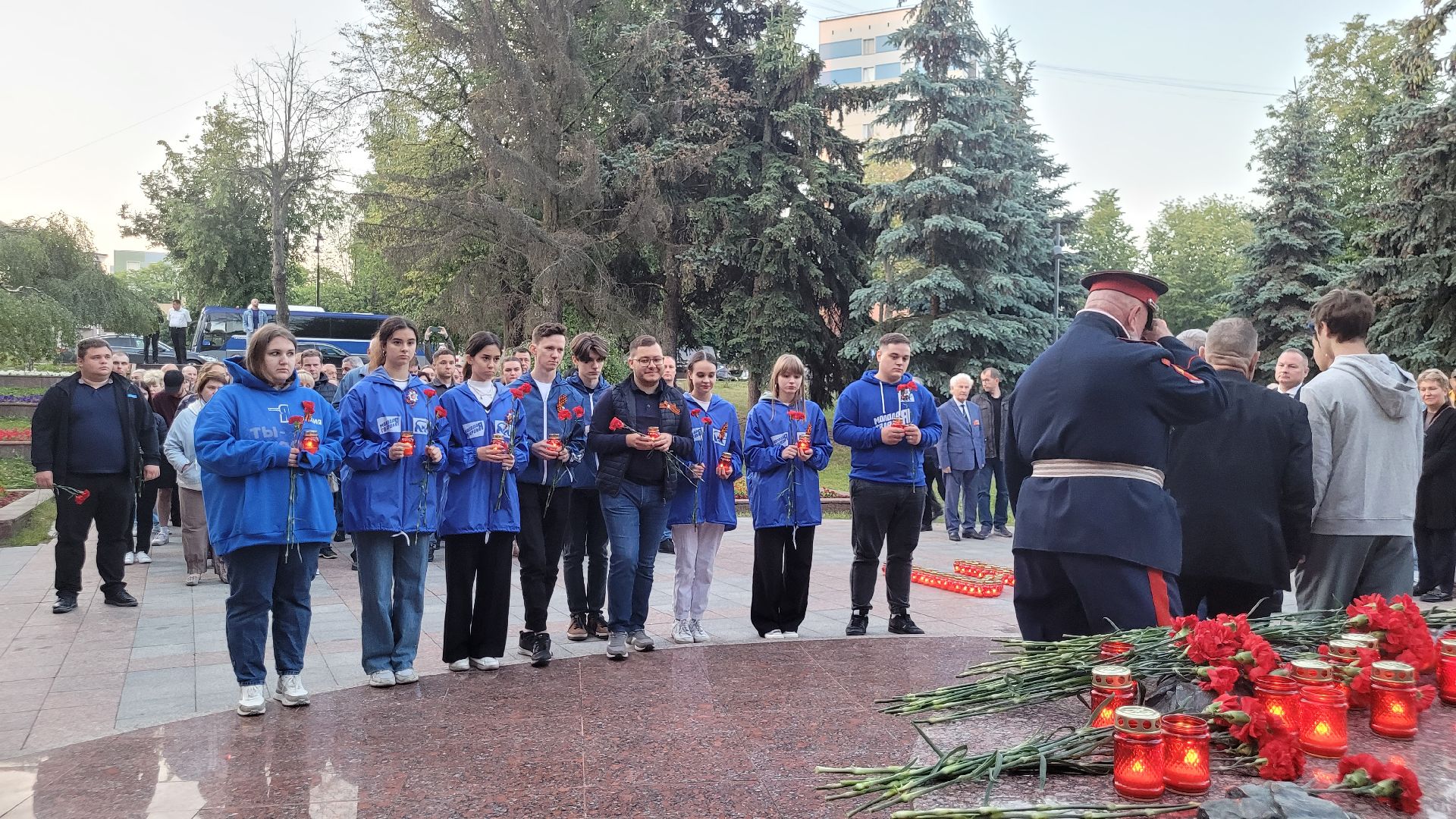 день памяти; 22 июня; возложение; видное; вечный огонь