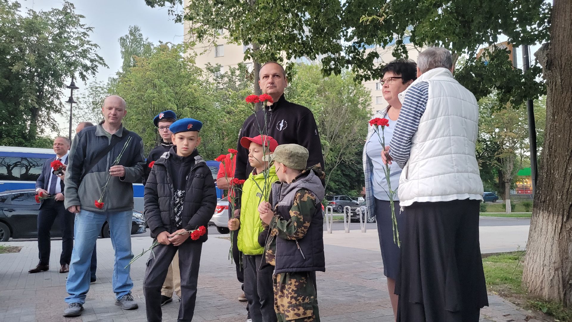 день памяти; 22 июня; возложение; видное; вечный огонь