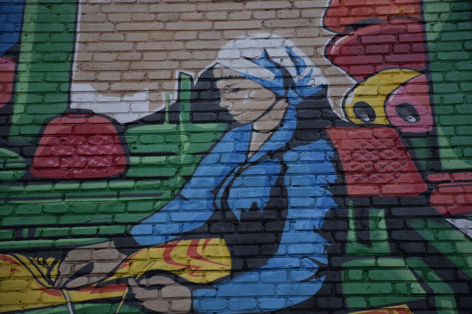 Павловский Посад, городской округ Павловский Посад, история, культура, граффити, рисунок, цвета, краски