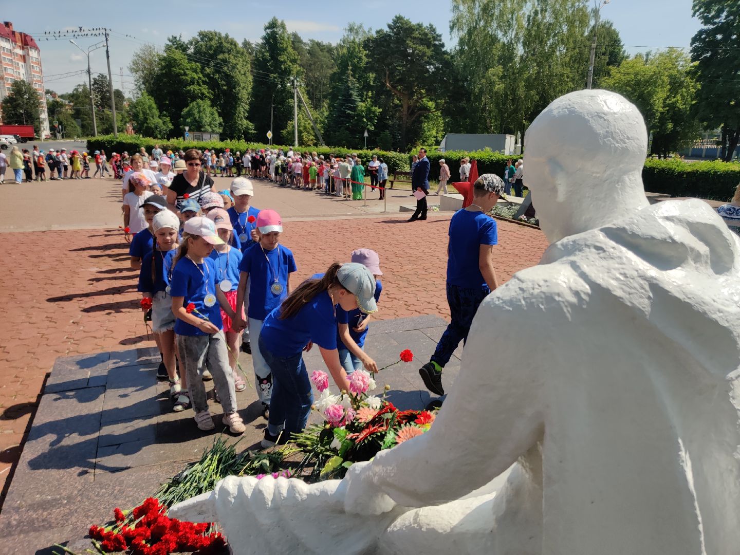 Красноармейск, Пушкинский, день памяти и скорби, минута молчания