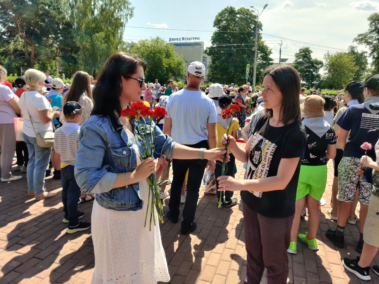 Красноармейск, Пушкинский, день памяти и скорби, минута молчания