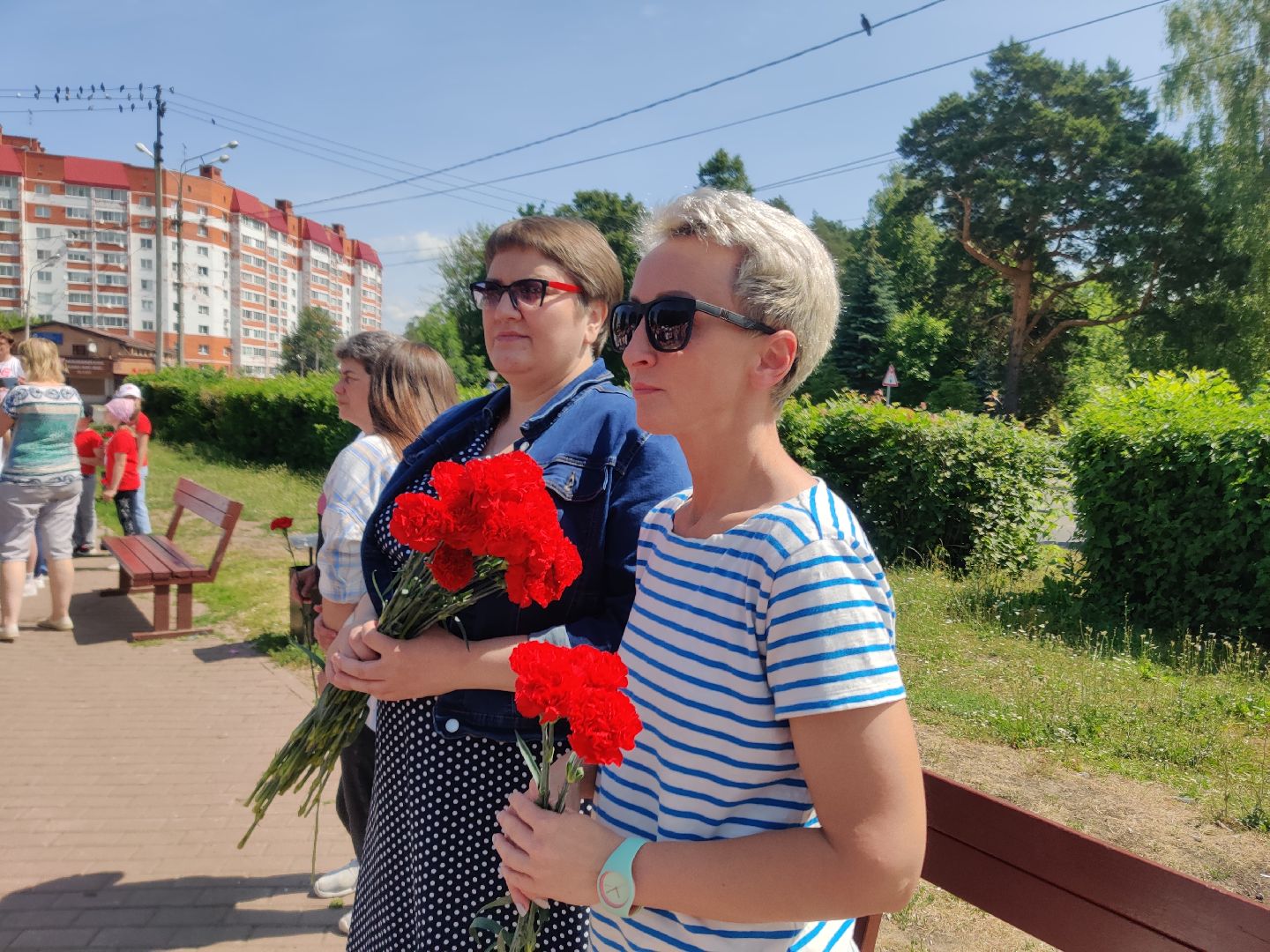 Красноармейск, Пушкинский, день памяти и скорби, минута молчания