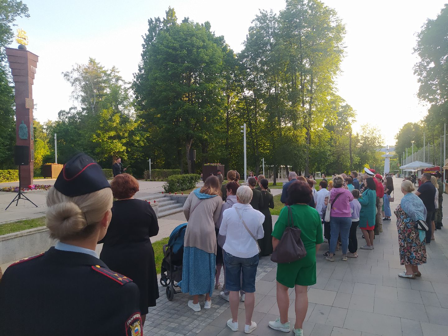 Истра, день памяти, митинг