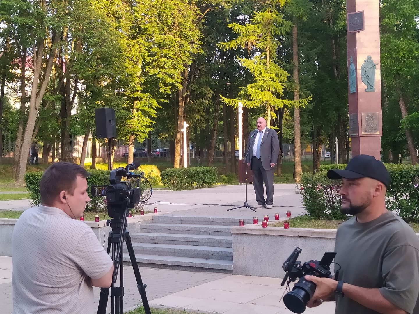 Истра, день памяти, митинг