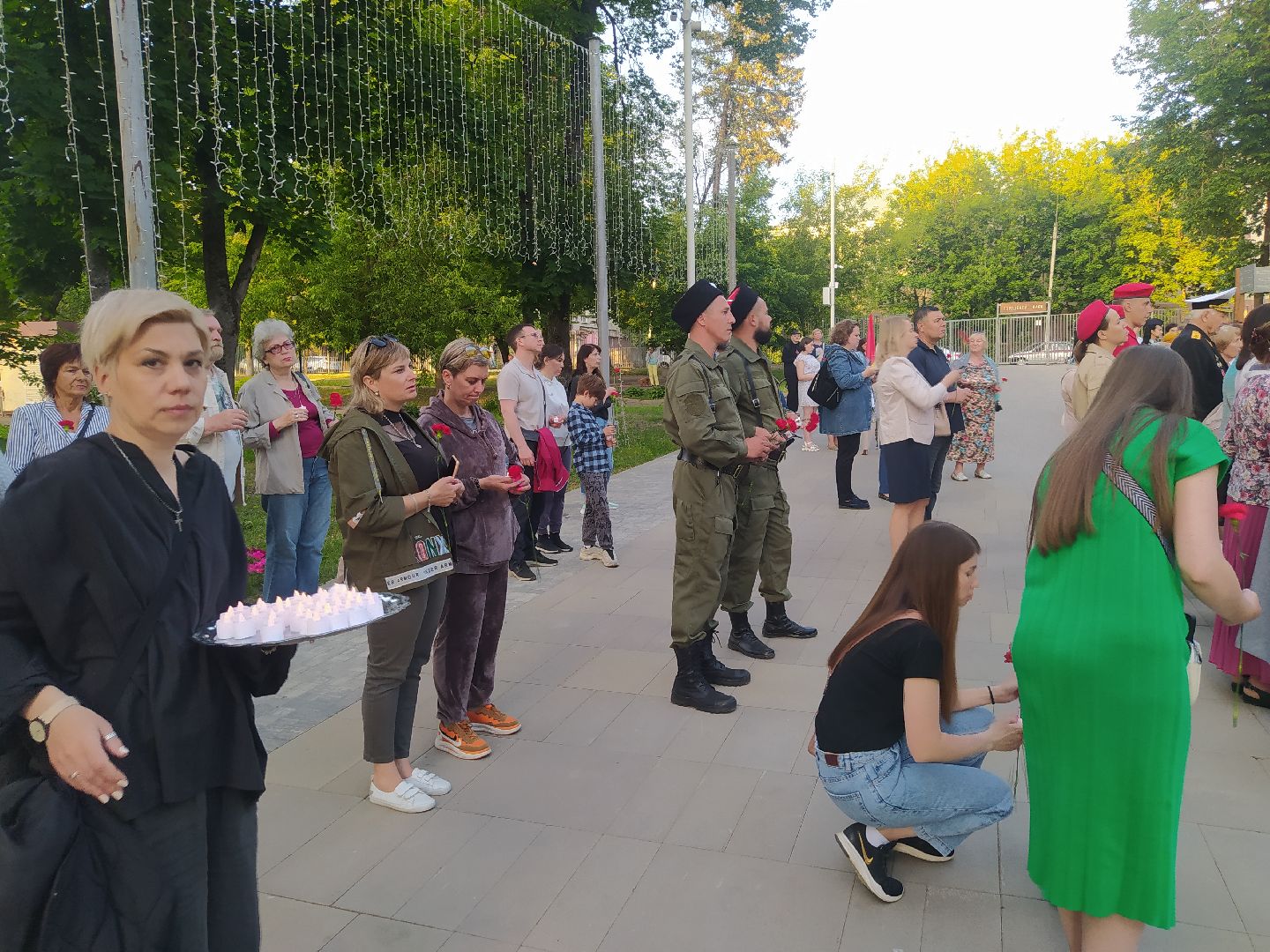 Истра, день памяти, митинг