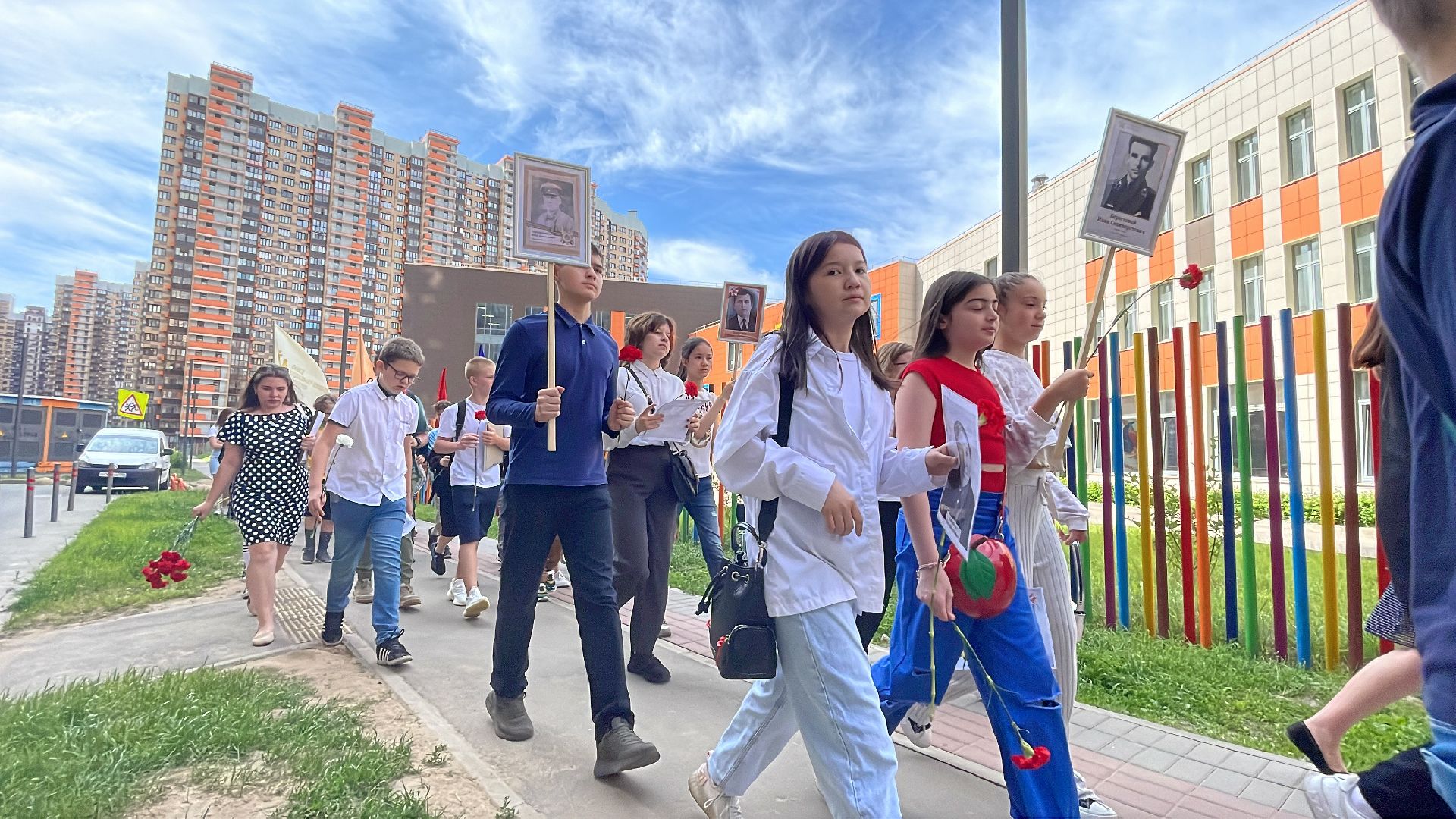 Одинцово, флагман, день памяти и скорби, акция, волонтёры,