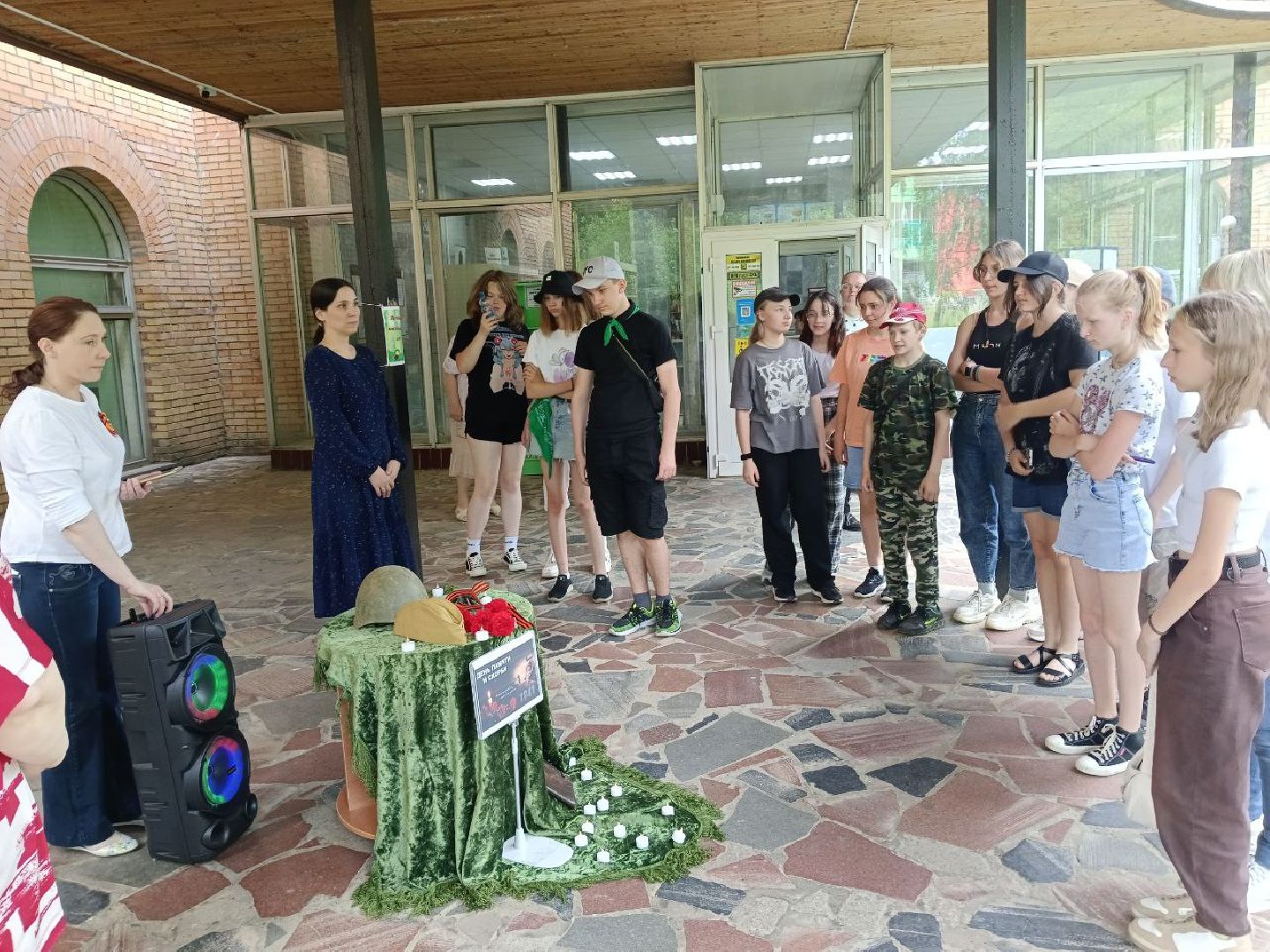 День памяти и скорби, минута молчания, акция, библиотека, Протвино