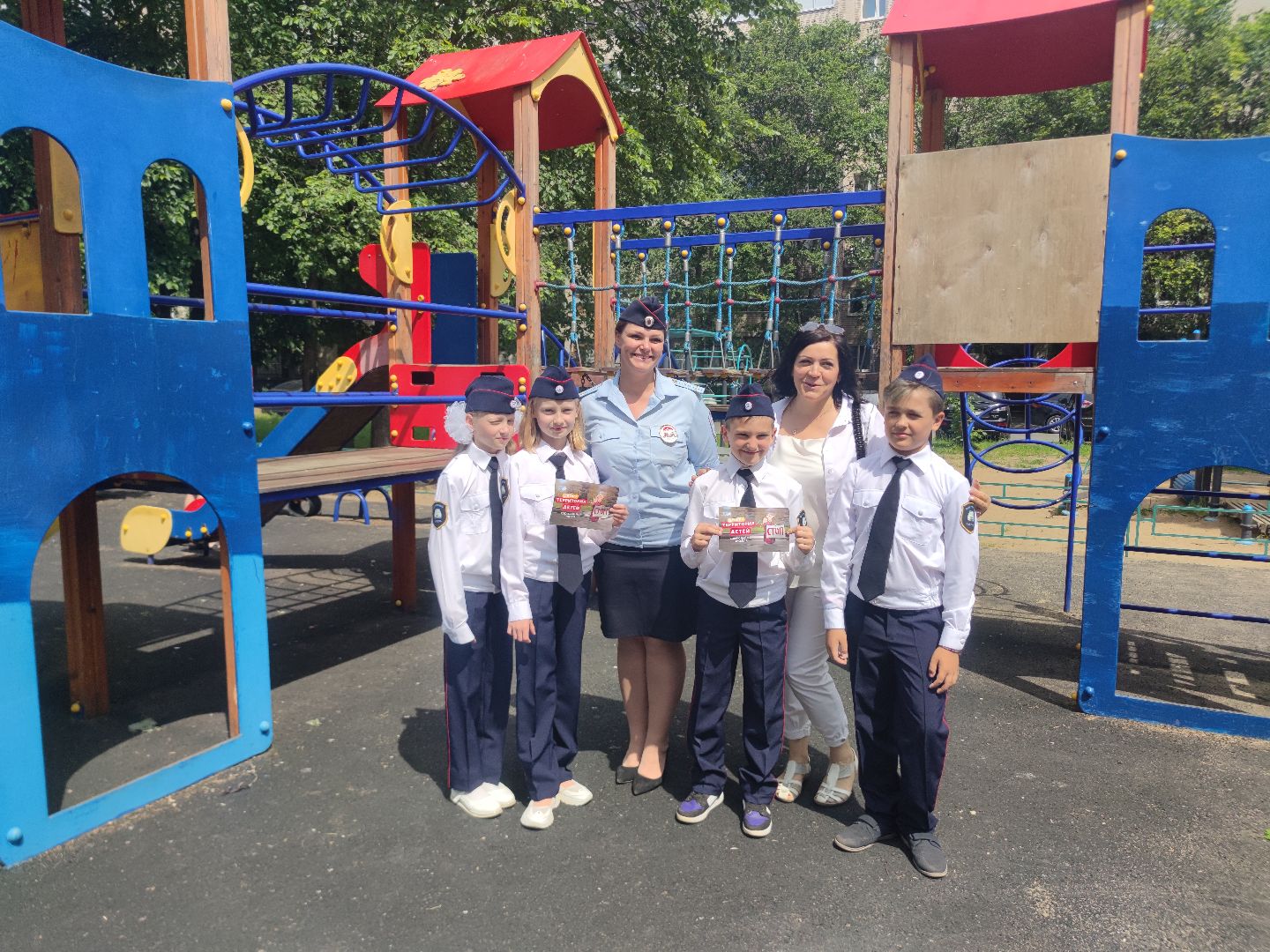 юные инспекторы дорожного движения, безопасный двор, дети, Дубна