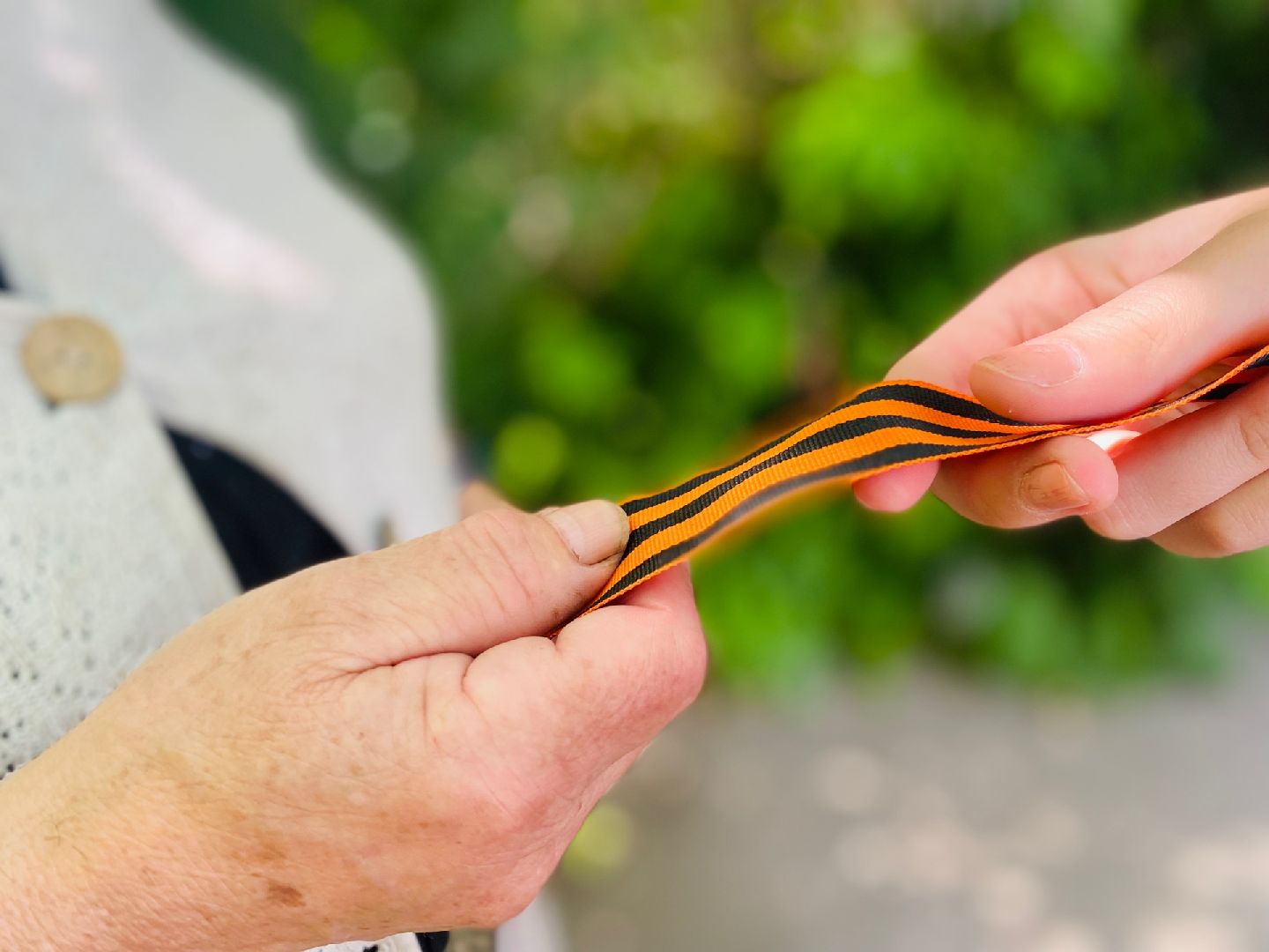 Домодедово, Георгиевская лента, память, акция