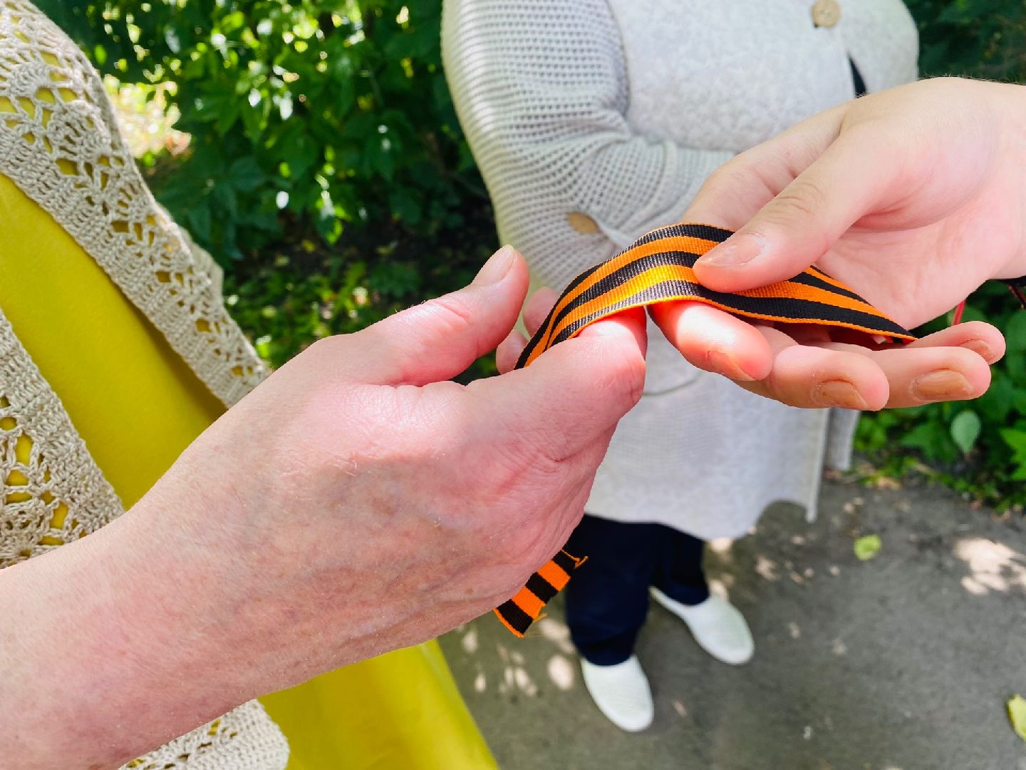 Домодедово, Георгиевская лента, память, акция