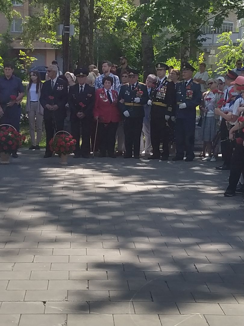 Долгопрудный, 22 июня, День памяти и скорби, ветераны, мемориал, вечный огонь