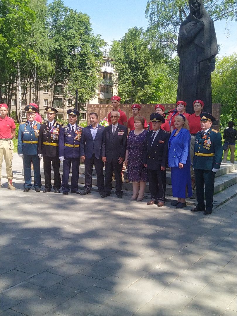 Долгопрудный, 22 июня, День памяти и скорби, ветераны, мемориал, вечный огонь