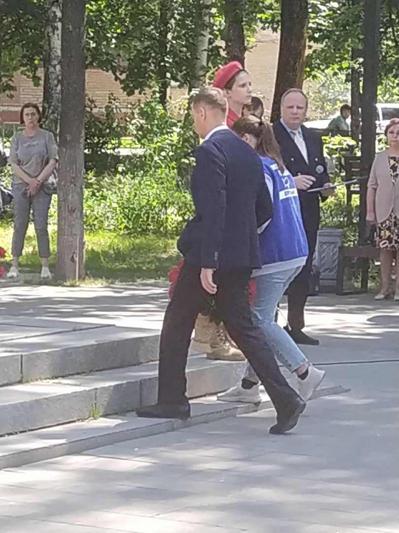 Долгопрудный, 22 июня, День памяти и скорби, ветераны, мемориал, вечный огонь