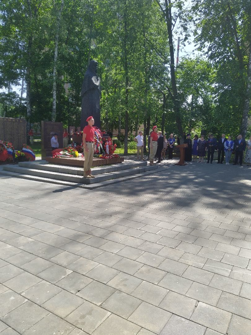 Долгопрудный, 22 июня, День памяти и скорби, ветераны, мемориал, вечный огонь
