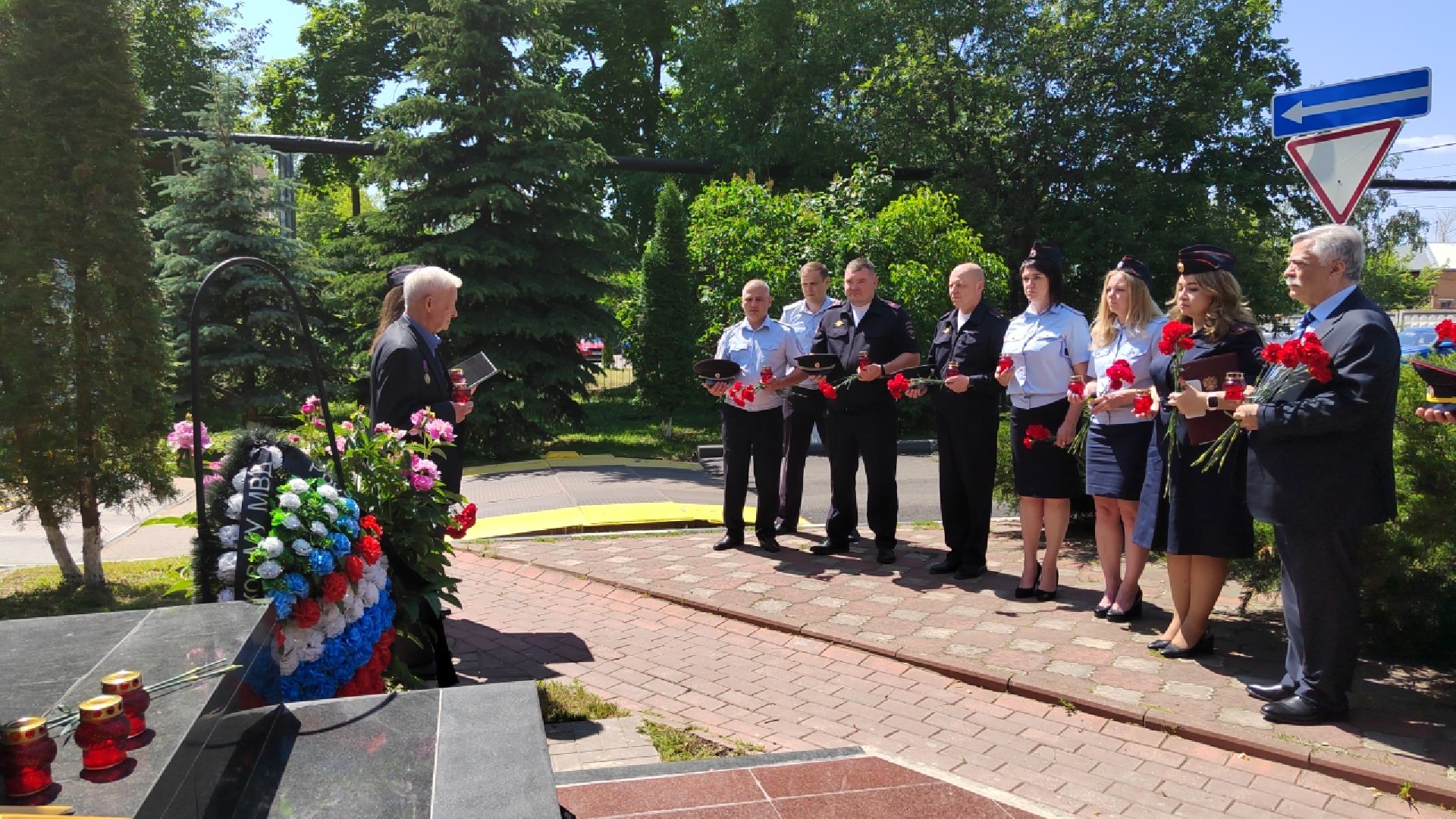 Пушкино, день памяти и скорби, Полиция, МВД России,