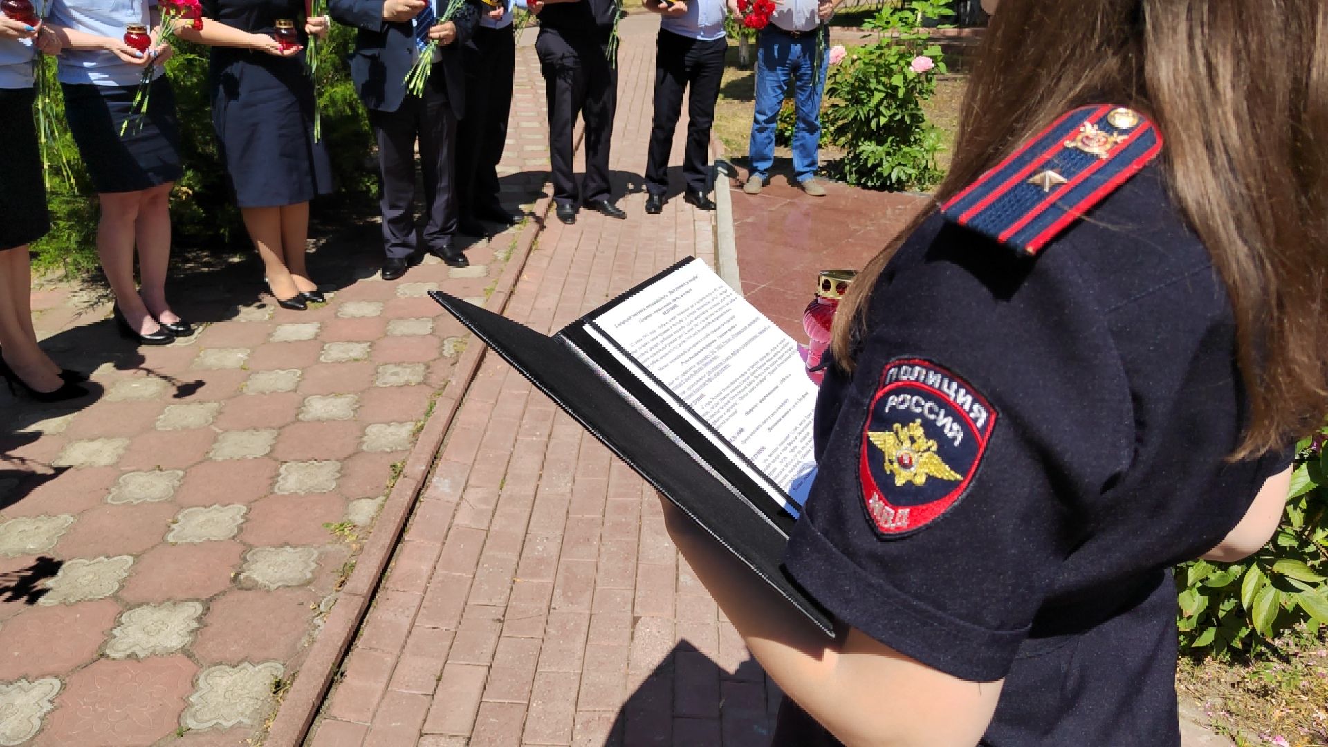 Пушкино, день памяти и скорби, Полиция, МВД России,