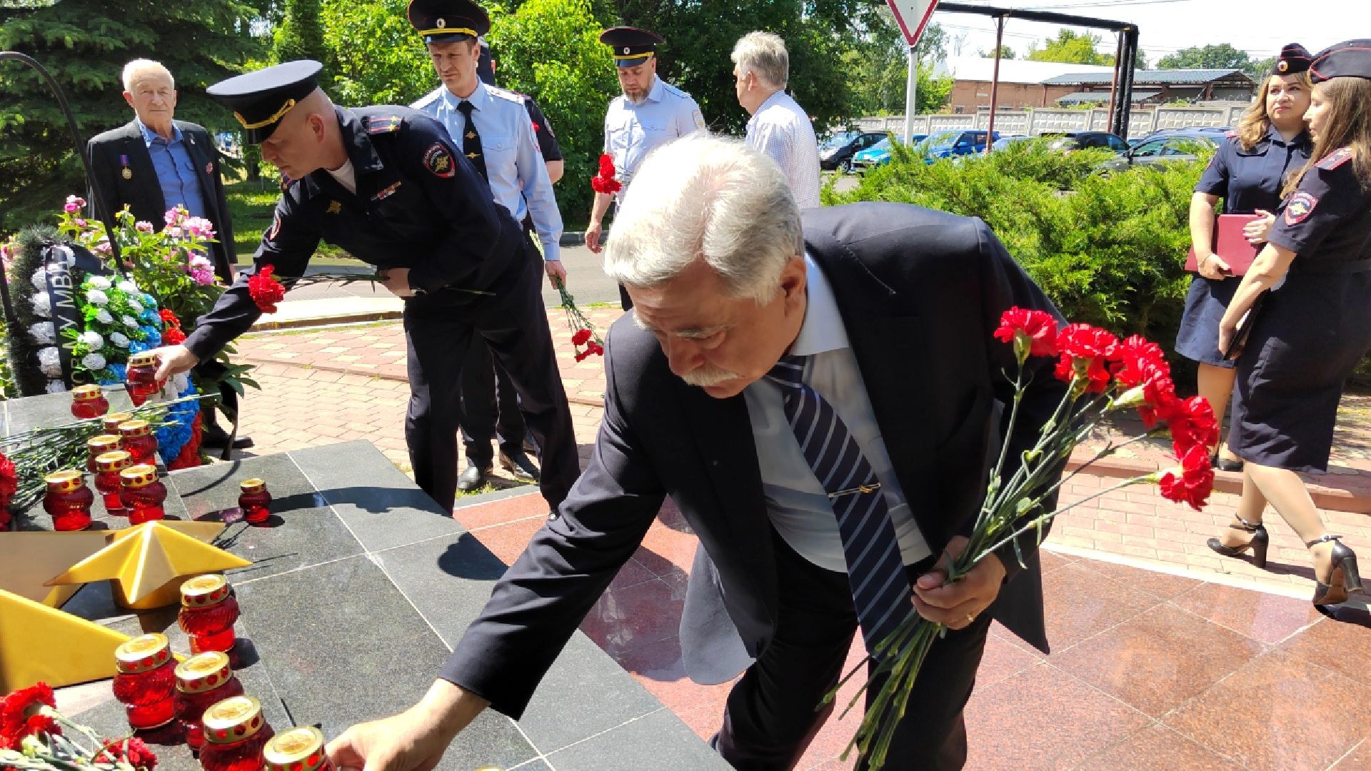 Пушкино, день памяти и скорби, Полиция, МВД России,