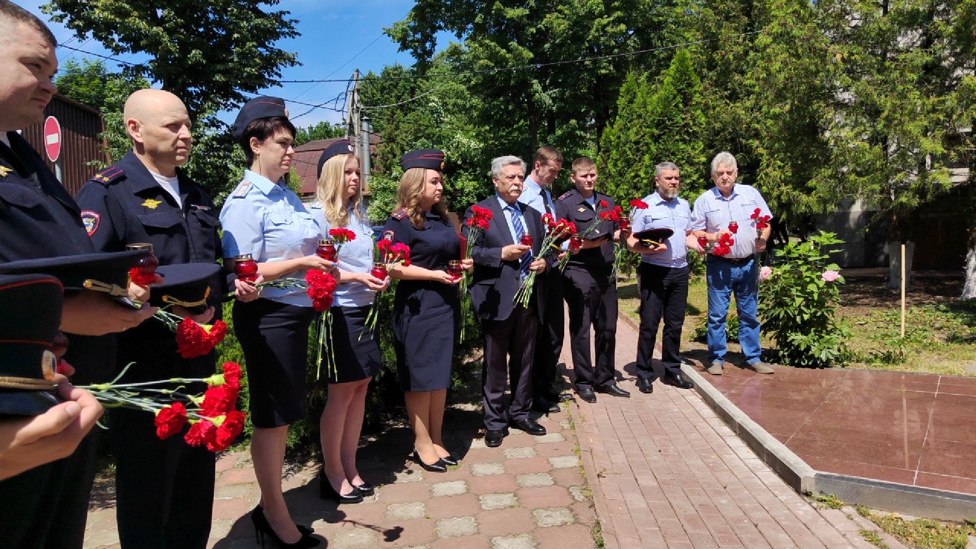 Пушкино, день памяти и скорби, Полиция, МВД России,