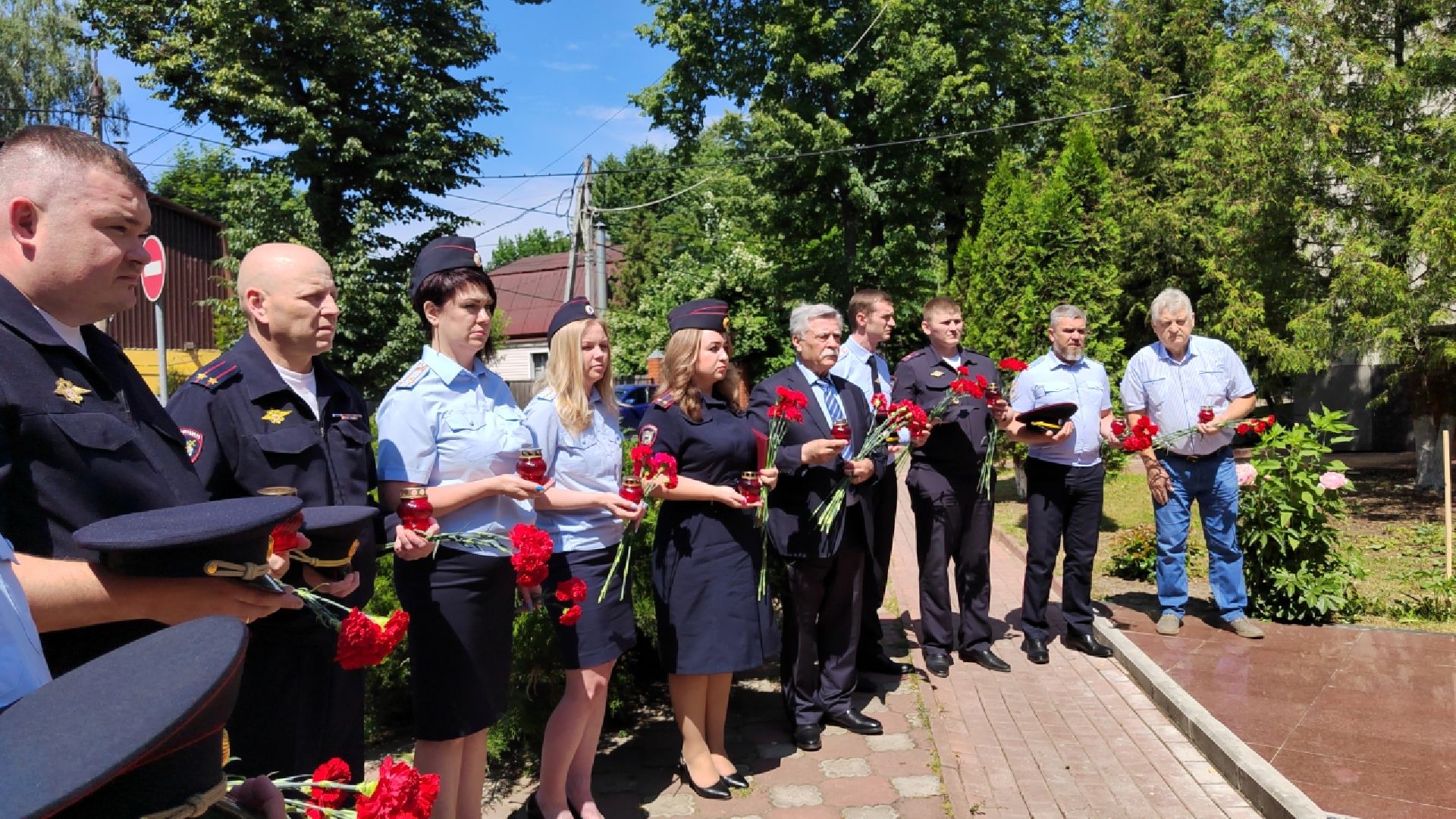 Пушкино, день памяти и скорби, Полиция, МВД России,