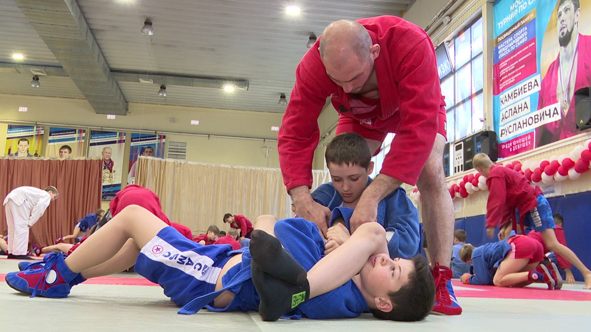 Реутов, спорт, самбо, Руслан Киселёв, чемпион, мастер-класс