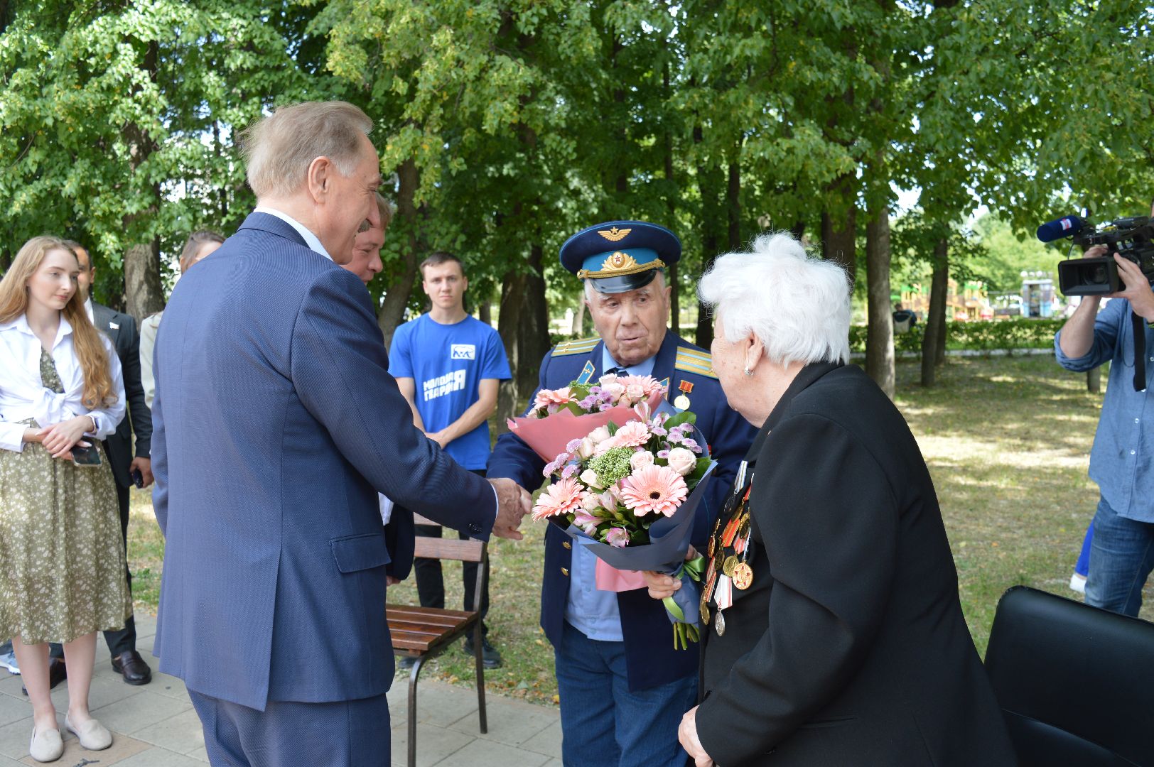 Лица Героев, акция, День памяти и скорби, ветераны ВОВ, Дзержинский, Люберцы
