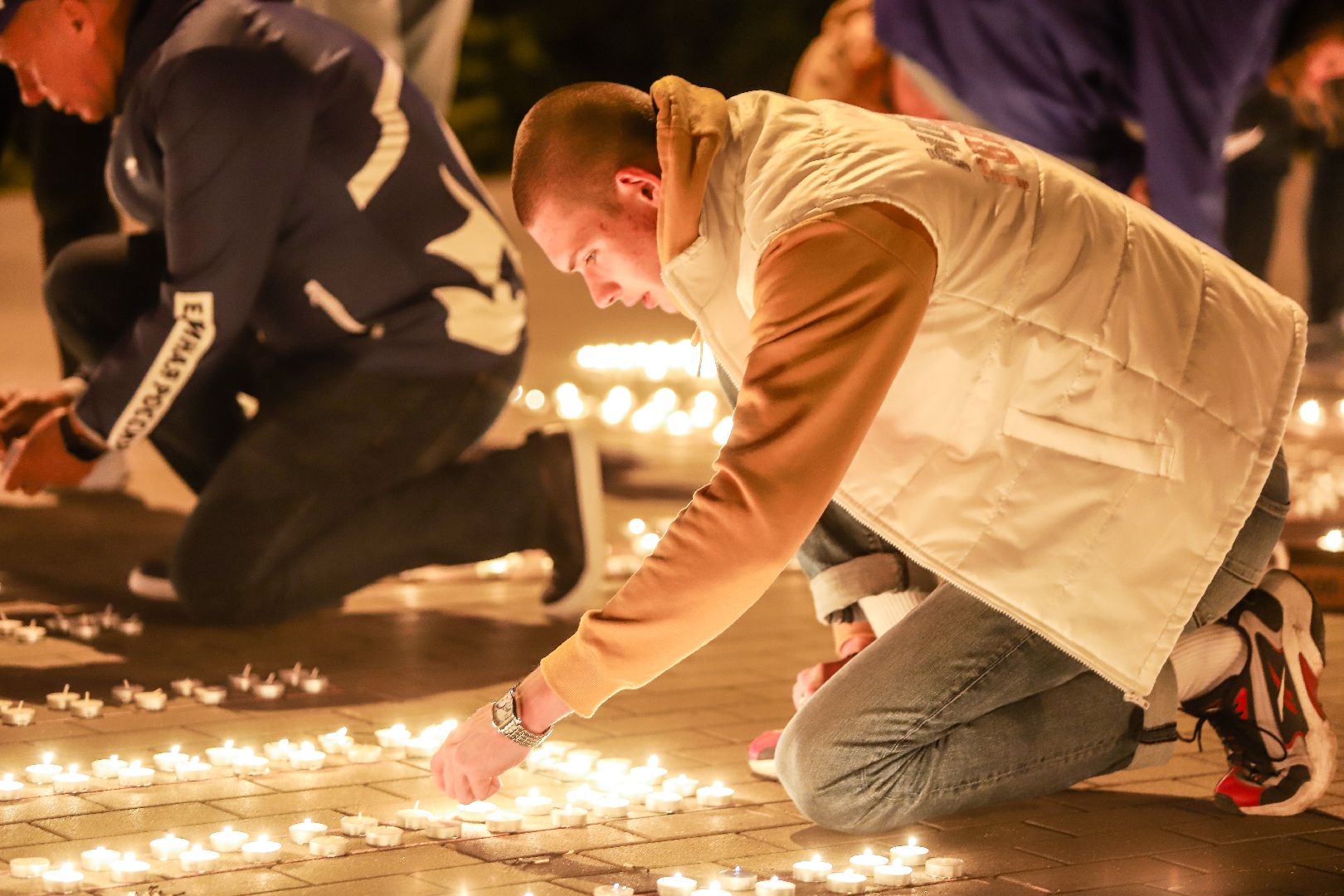 Кашира, день памяти и скорби, аллея славы, свеча памяти