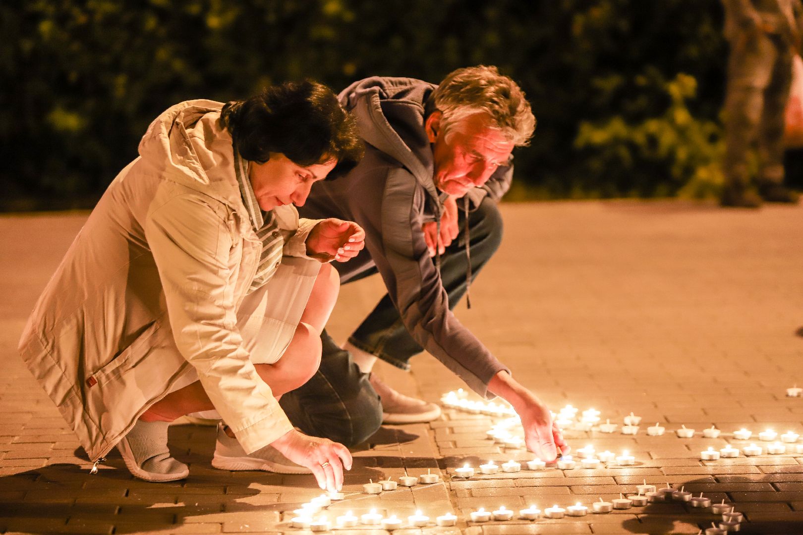 Кашира, день памяти и скорби, аллея славы, свеча памяти