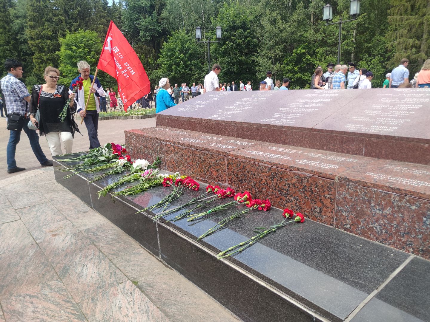 митинг, День памяти и скорби, дети, ветераны, Дубна