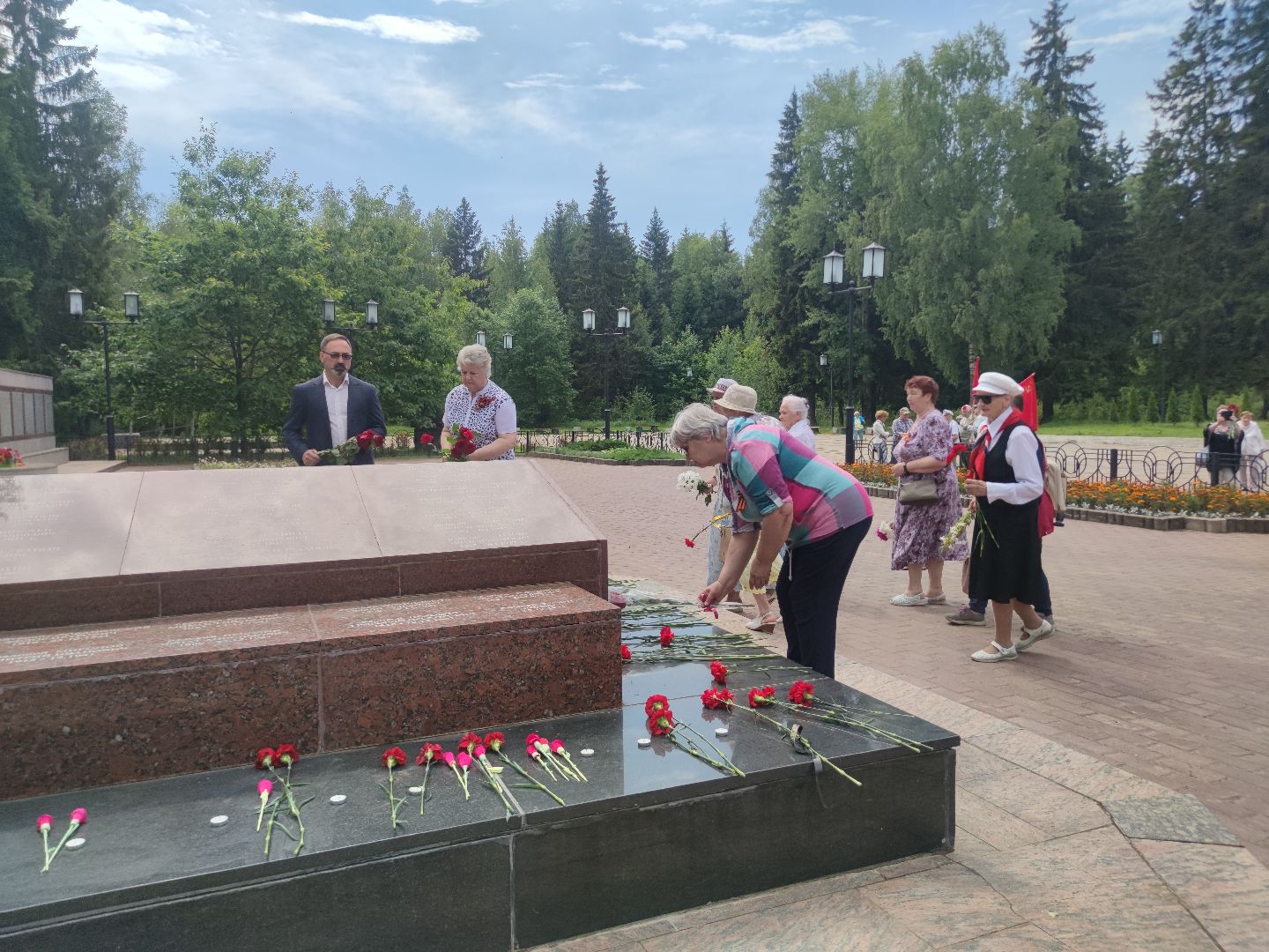 митинг, День памяти и скорби, дети, ветераны, Дубна