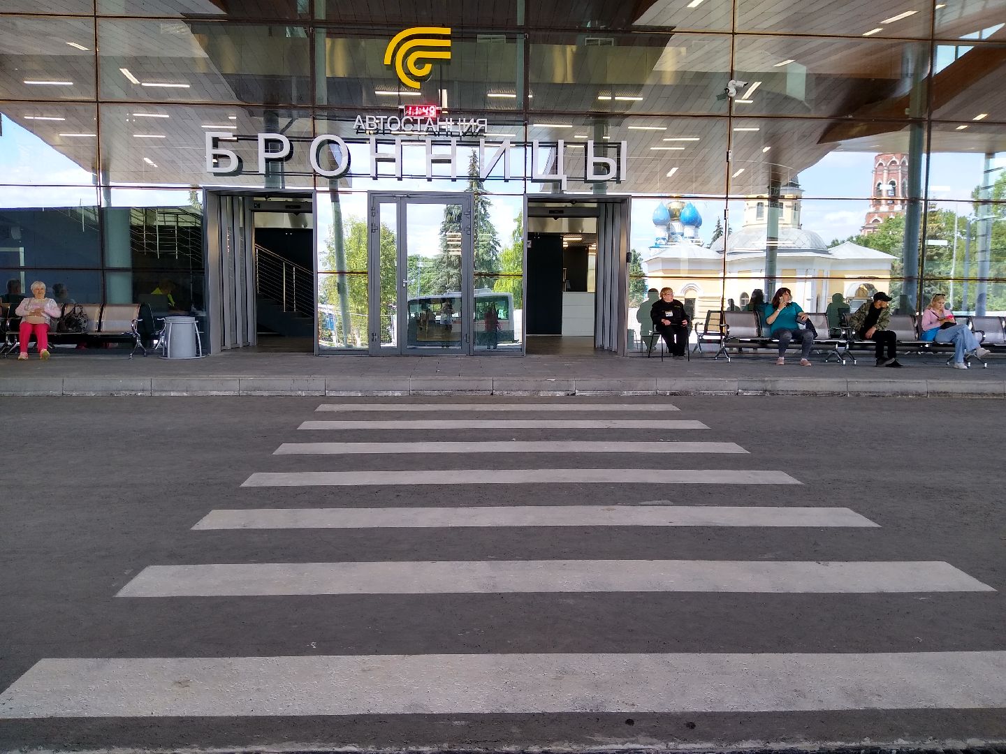 Бронницы, транспорт, новый автовокзал