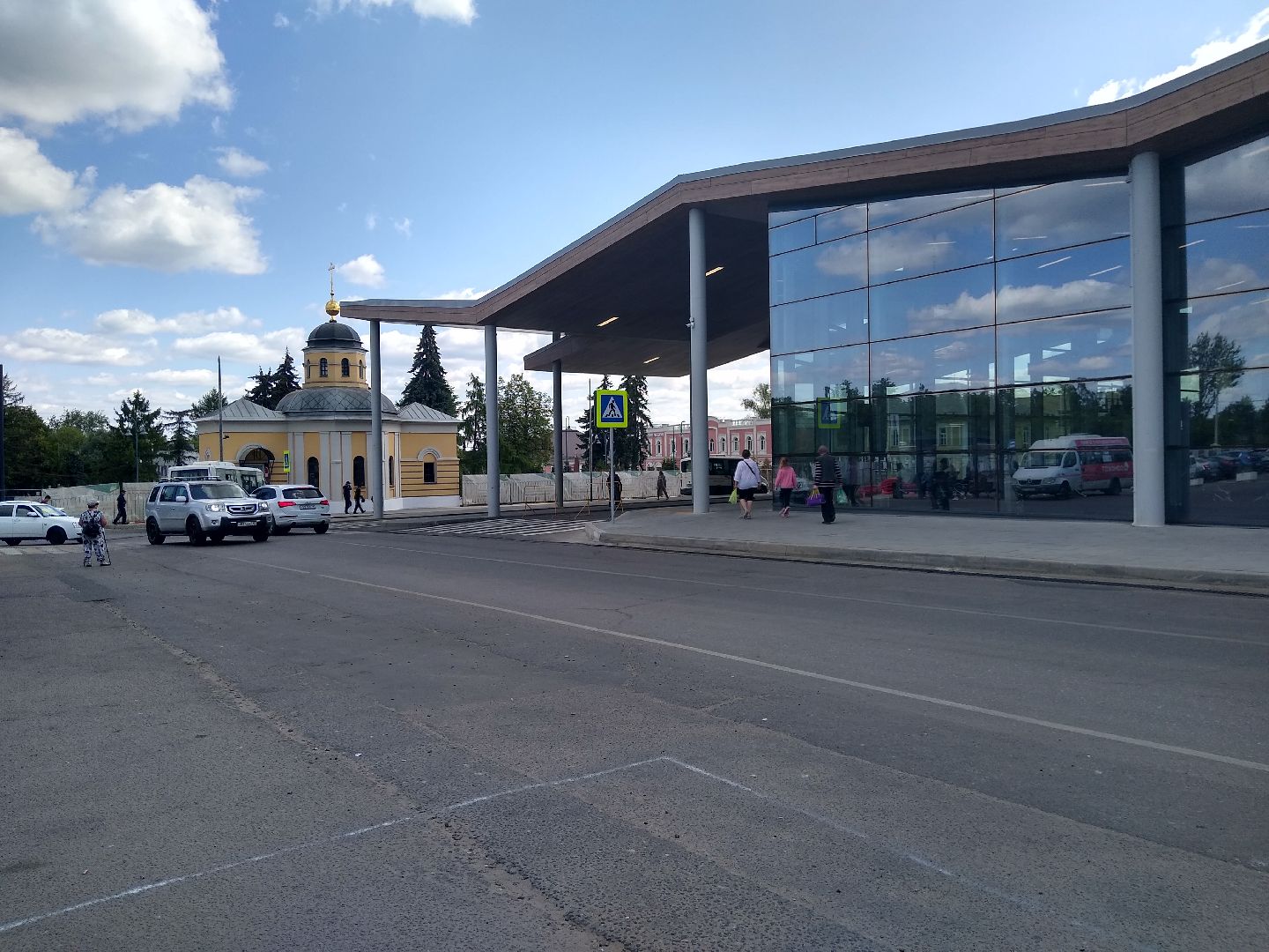 Бронницы, транспорт, новый автовокзал