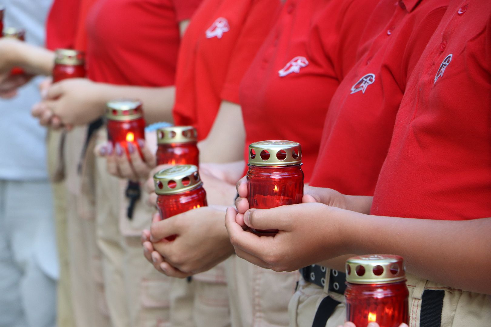 Серебряные Пруды, Свеча памяти