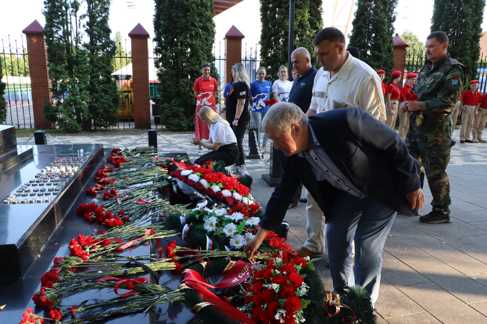 Серебряные Пруды, Свеча памяти