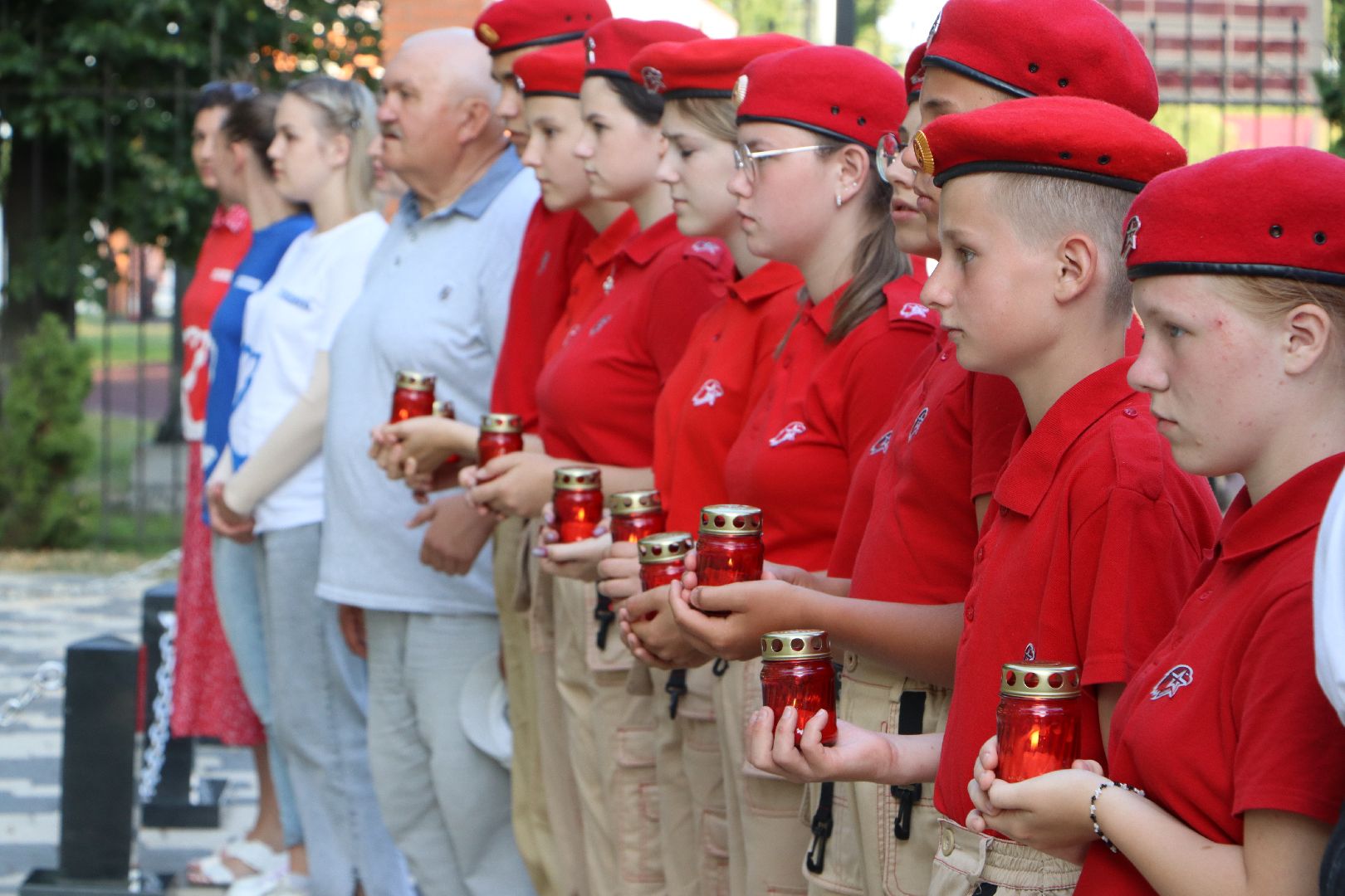 Серебряные Пруды, Свеча памяти