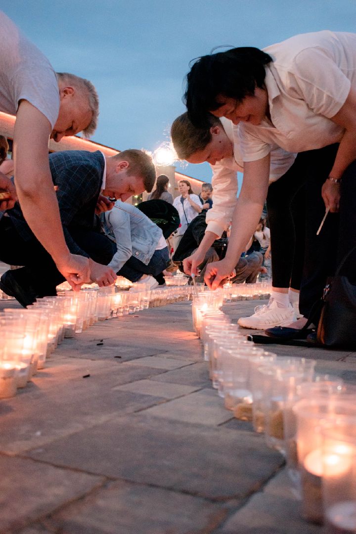 Домодедово, свеча памяти, день памяти