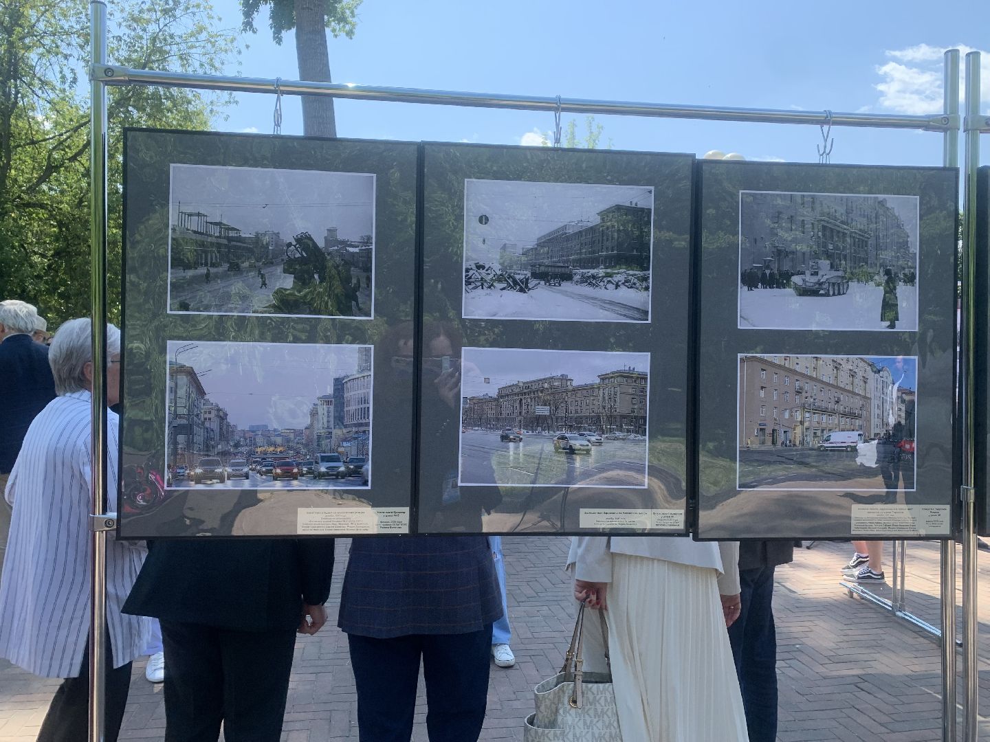 День памяти, война, Памятник фронтовому кинооператору, дети,общество