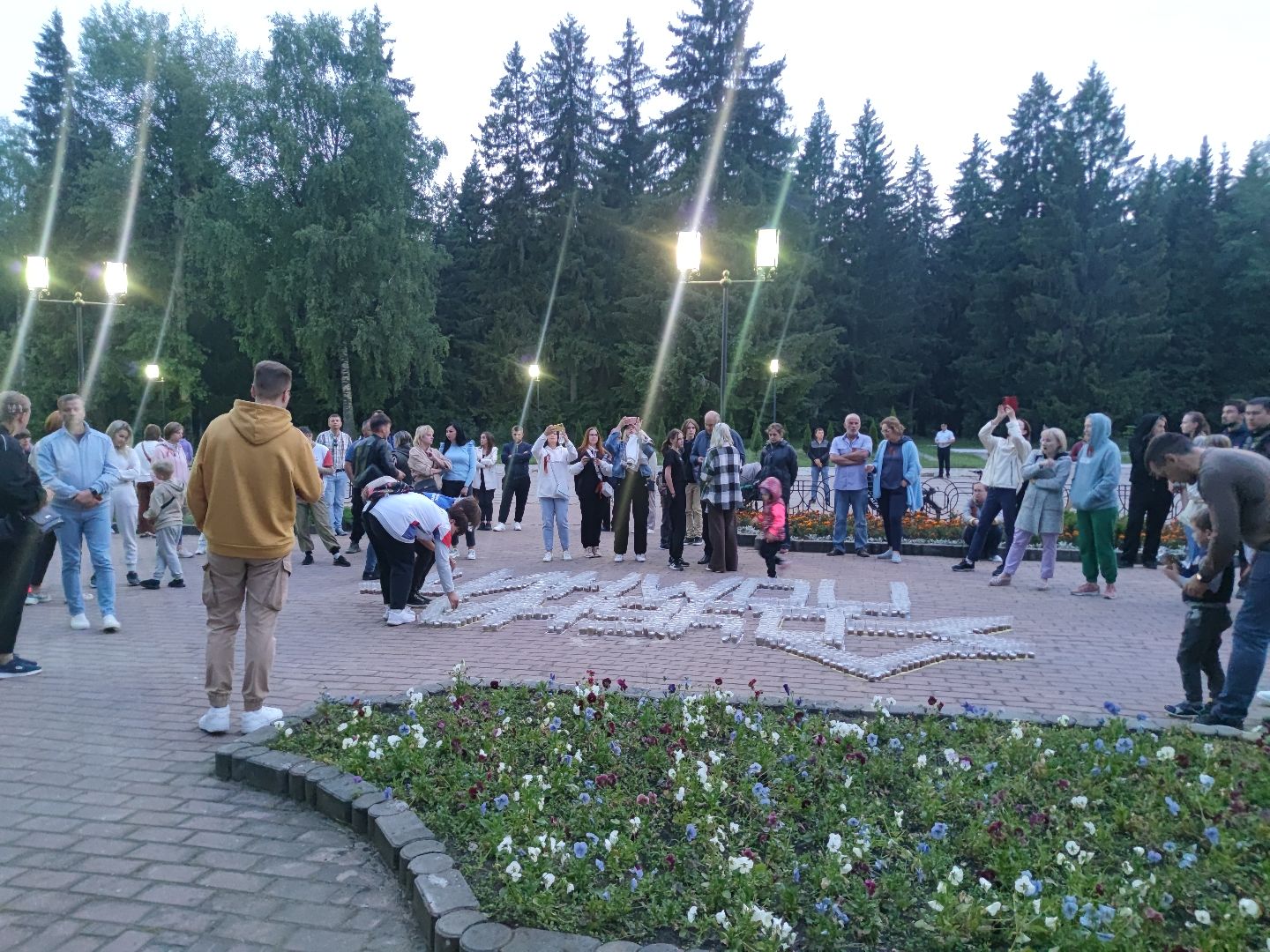 Свеча памяти, акция, День памяти и скорби, Дубна