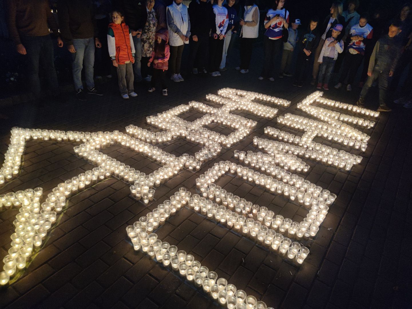 Свеча памяти, акция, День памяти и скорби, Дубна