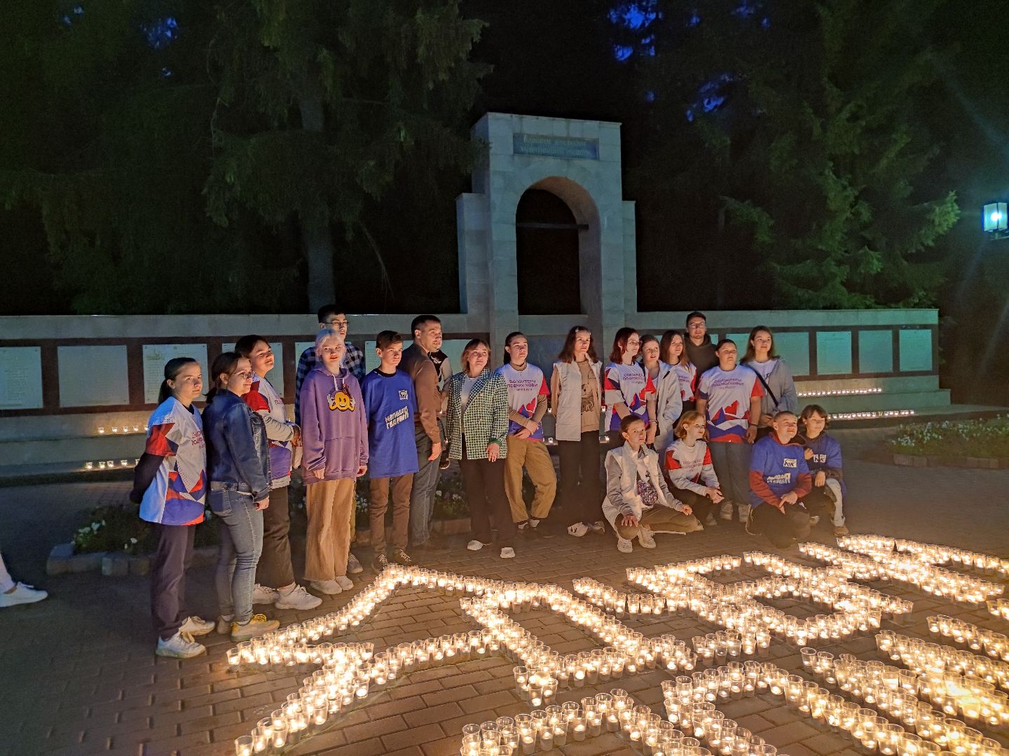 Свеча памяти, акция, День памяти и скорби, Дубна