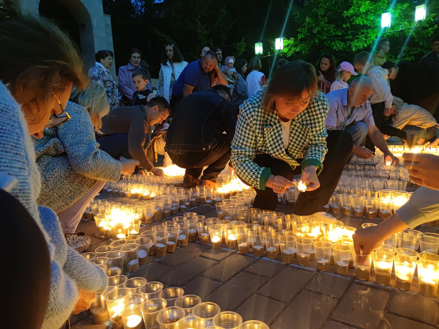 Свеча памяти, акция, День памяти и скорби, Дубна