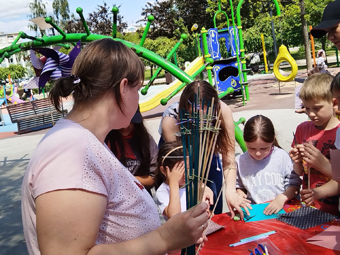 Одинцово, Мастерская идей, Парки Подмосковья, бумага, поделки