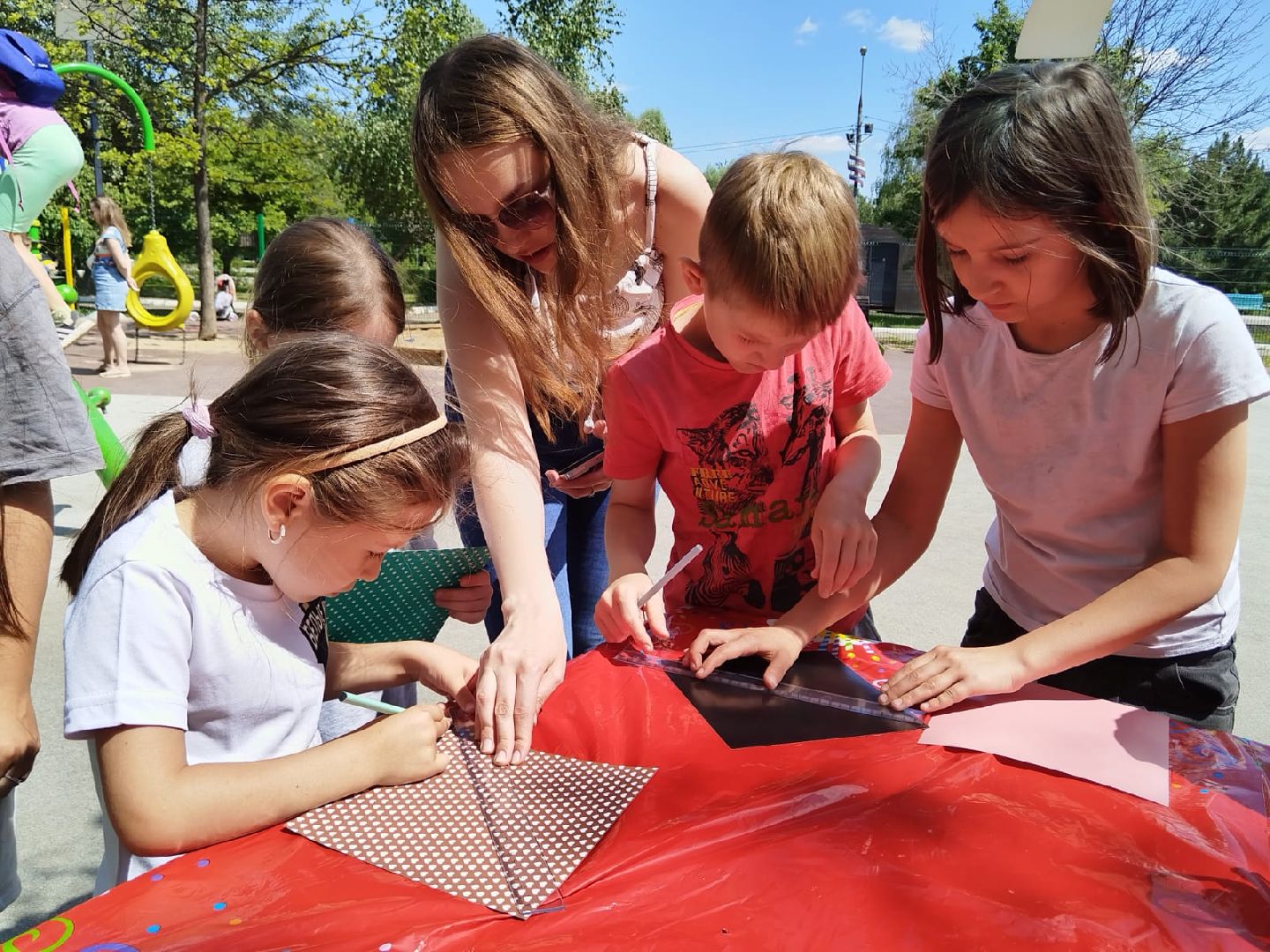 Одинцово, Мастерская идей, Парки Подмосковья, бумага, поделки