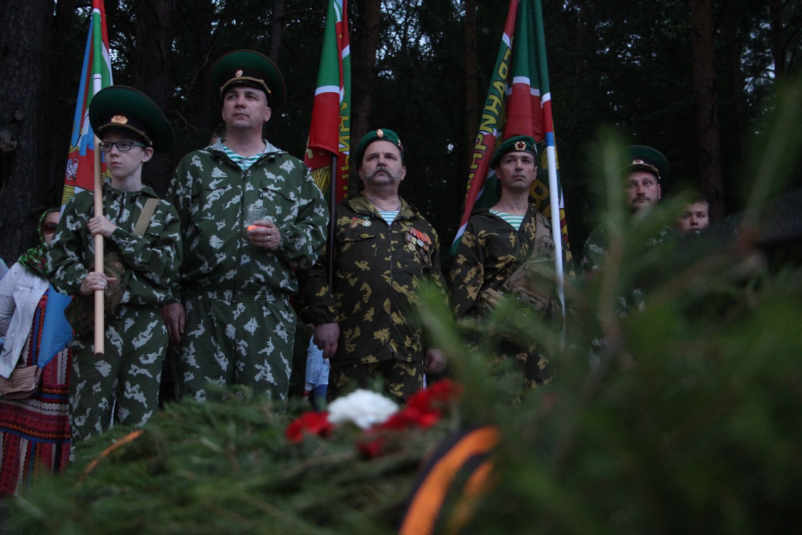 всероссийская акция, День памяти и скорби, Рубеж обороны, Протвино, Свеча памяти