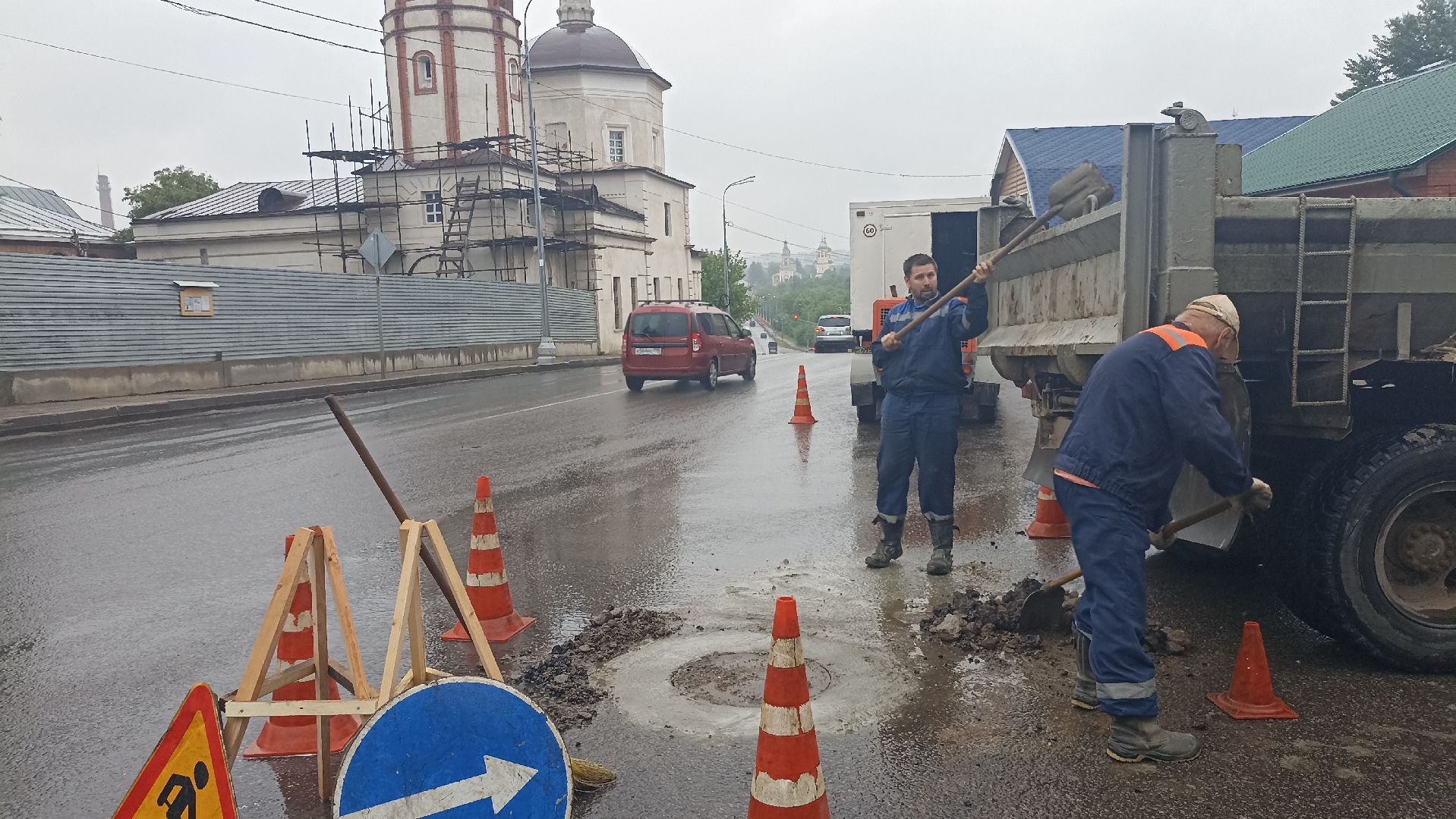 Серпухов, Подмосковье, благоустройство, Добродел, ремонт