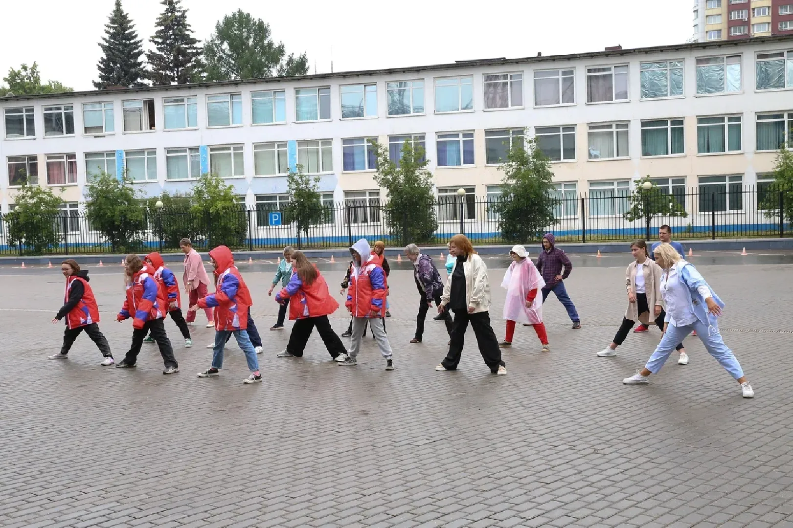 Химки, спорт, зарядка, акция, 10 000 шагов